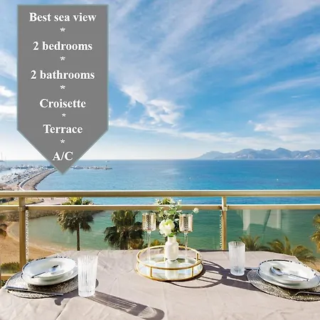 On La Croisette - 2 Beds 2 Baths 아파트