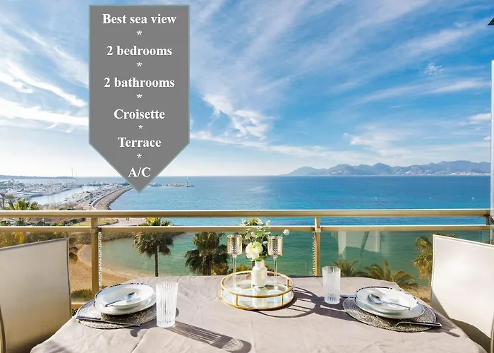 On La Croisette - 2 Beds 2 Baths Apartamento